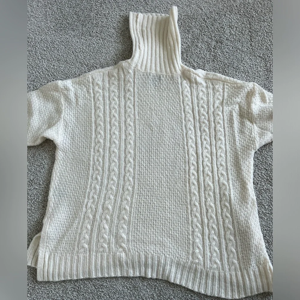 Aerie Wool Blend Turtleneck - Picture 2 of 9